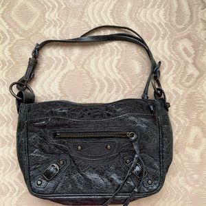 Balenciaga mini motor cross bag